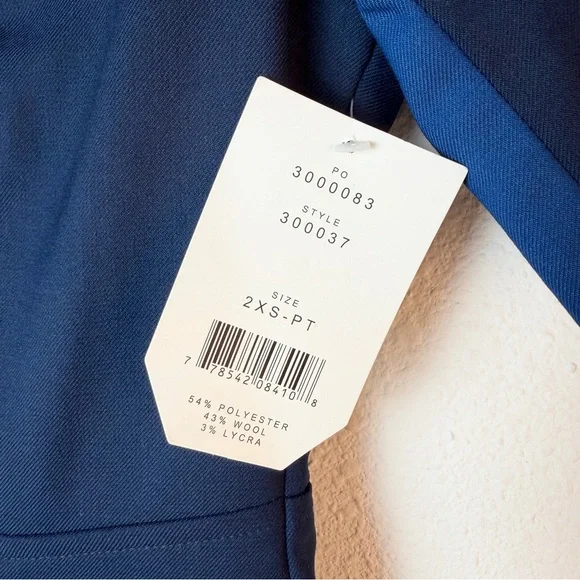 Alaska Airlines Uniform Dress Women’s Petite 2 XS Navy Blue NWT - Picture 8 of 12